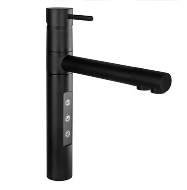 Designer 5-Wege-Wasserhahn STELLA, FULL_BLACK
