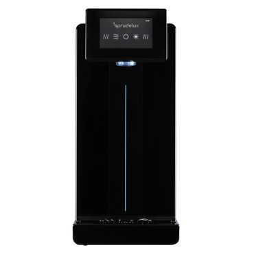 SPRUDELUX® POWER SODA 2.0 Auftisch-Wassersprudler mit Osmose & Full-Touch Display – Schwarz