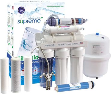 7 Stufen Umkehrosmoseanlage Trinkwasseranlage Supreme-RO7 Trinkwasserfilter