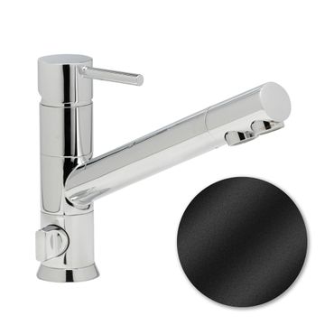 Designer 3-Wege-Wasserhahn LUCA ONYX