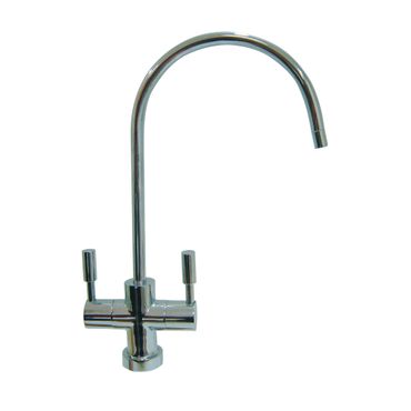 Zwei-Wege-Wasserhahn TWISTER Chrom