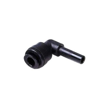 Winkel 8mm QC x 8mm Steck - Adapter Push-Fitting, Schnellverbinder, Steckverbinder, Osmose Fitting, Quick Connect