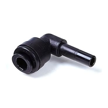 Winkel 12mm QC x 12mm Steck - Adapter Push-Fitting, Schnellverbinder, Steckverbinder, Osmose Fitting, Quick Connect