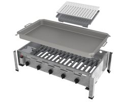 Reibekuchenbräter 5-flammig mit Pfanne und Aufsatz - Bild 1