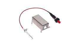 Piezozünder mit Kabel und Zünderkasten