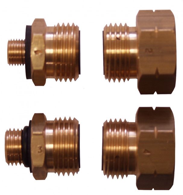 Europa Gasfl. - Anschluss-Adapter Europa Gasfl. - Anschluss-Adapter