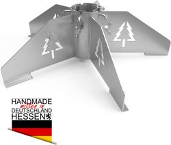 ChattenGlut Weihnachtsbaumständer Edelstahl – für große Bäume bis 250 cm - Bild 1
