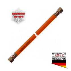 Gasschlauch MD-Schlauch winterfest G 1/4"LH-ÜM x G 1/4"LH-ÜM - Bild 1