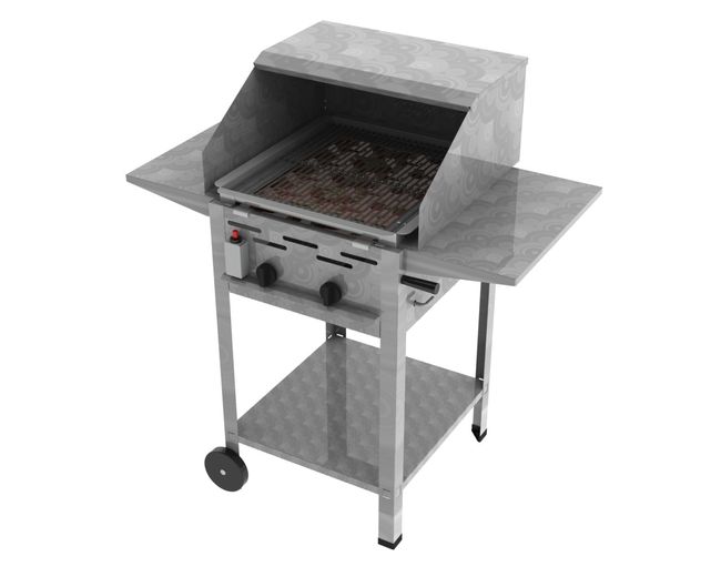 ChattenGlut Gastrobräter 2-flammig ChattenGlut Gastrobräter 2-flammig