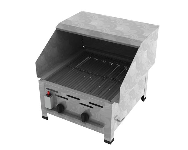 ChattenGlut Gastrobräter 2-flammig ChattenGlut Gastrobräter 2-flammig