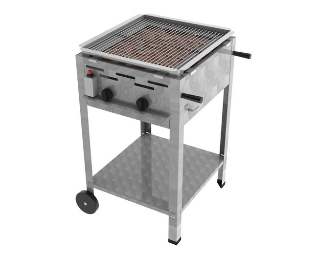 ChattenGlut Gastrobräter 2-flammig 