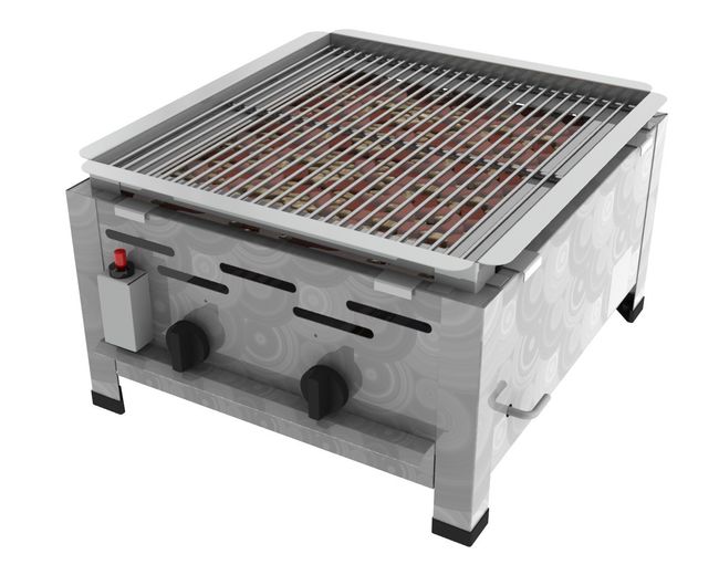 ChattenGlut Gastrobräter 2-flammig 