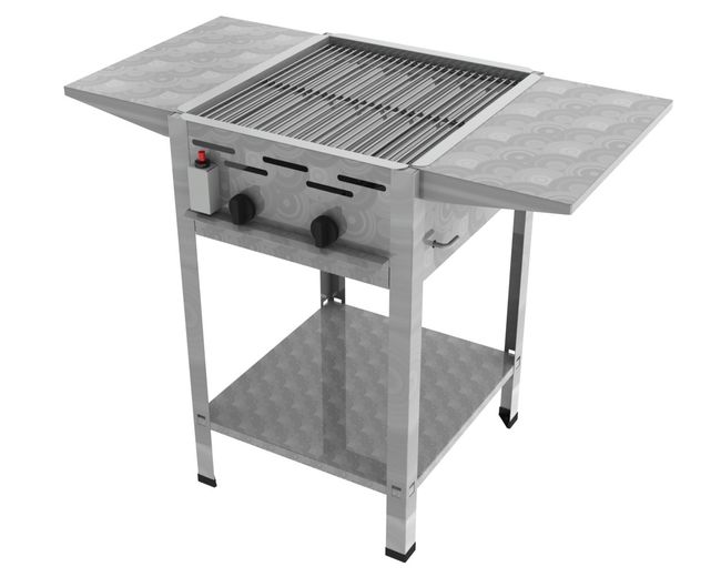 ChattenGlut Gastrobräter 2-flammig ChattenGlut Gastrobräter 2-flammig