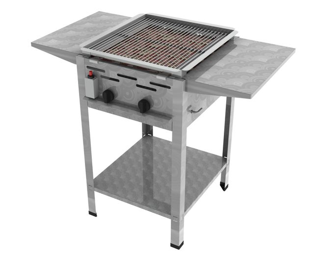 ChattenGlut Gastrobräter 2-flammig 