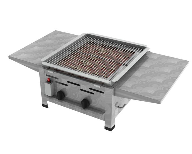 ChattenGlut Gastrobräter 2-flammig 
