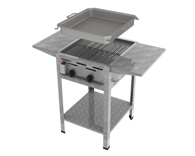 ChattenGlut Gastrobräter 2-flammig 