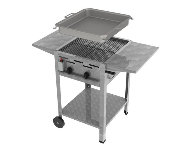 ChattenGlut Gastrobräter 2-flammig ChattenGlut Gastrobräter 2-flammig
