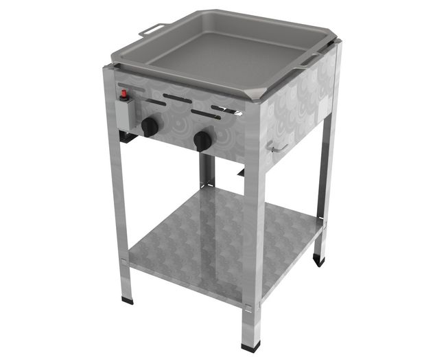 ChattenGlut Gastrobräter 2-flammig 