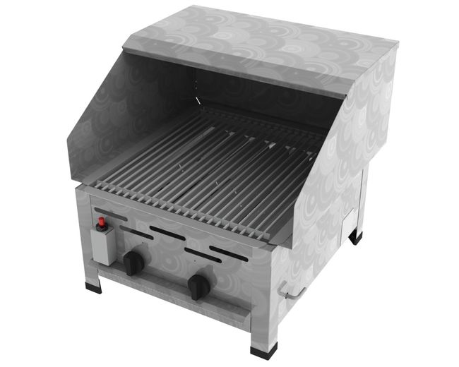 ChattenGlut Gastrobräter 2-flammig ChattenGlut Gastrobräter 2-flammig