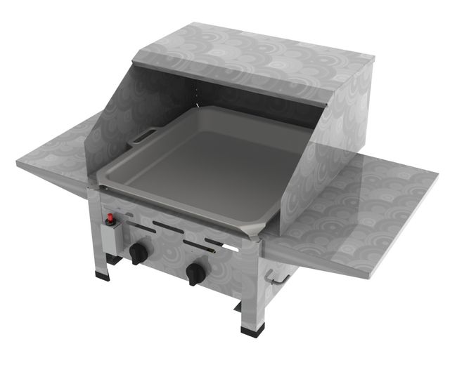 ChattenGlut Gastrobräter 2-flammig 