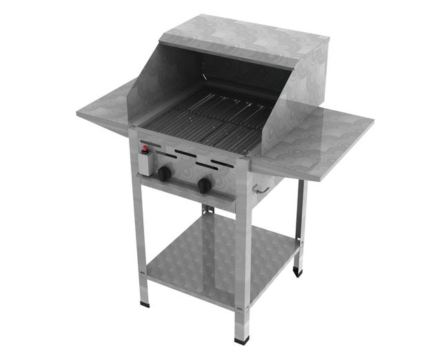ChattenGlut Gastrobräter 2-flammig ChattenGlut Gastrobräter 2-flammig