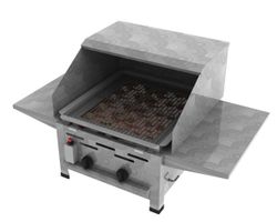 ChattenGlut Gastrobräter 2-flammig - Bild 0 ChattenGlut Gastrobräter 2-flammig