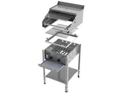 ChattenGlut Gastrobräter 2-flammig  - Bild 2