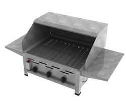ChattenGlut Gastrobräter 3-flammig 