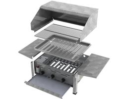 ChattenGlut Gastrobräter 3-flammig  - Bild 5