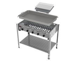 ChattenGlut Gastrobräter 5-flammig  - Bild 5