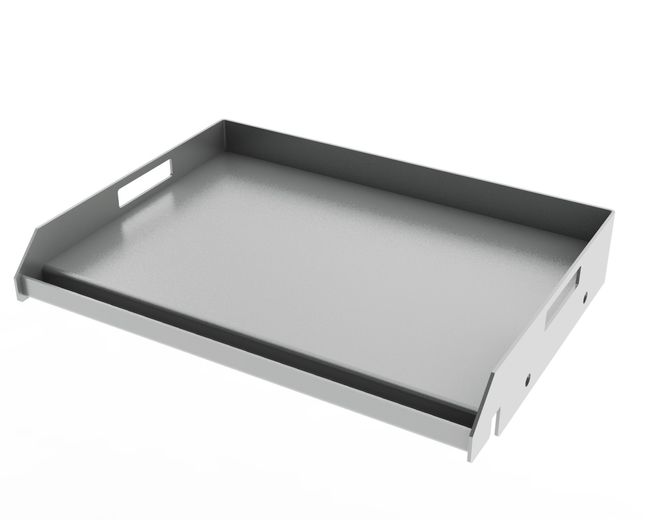 4er Edelstahl Plancha Griddle Bratplatte
