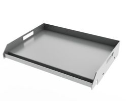 4er Edelstahl Plancha Griddle Bratplatte