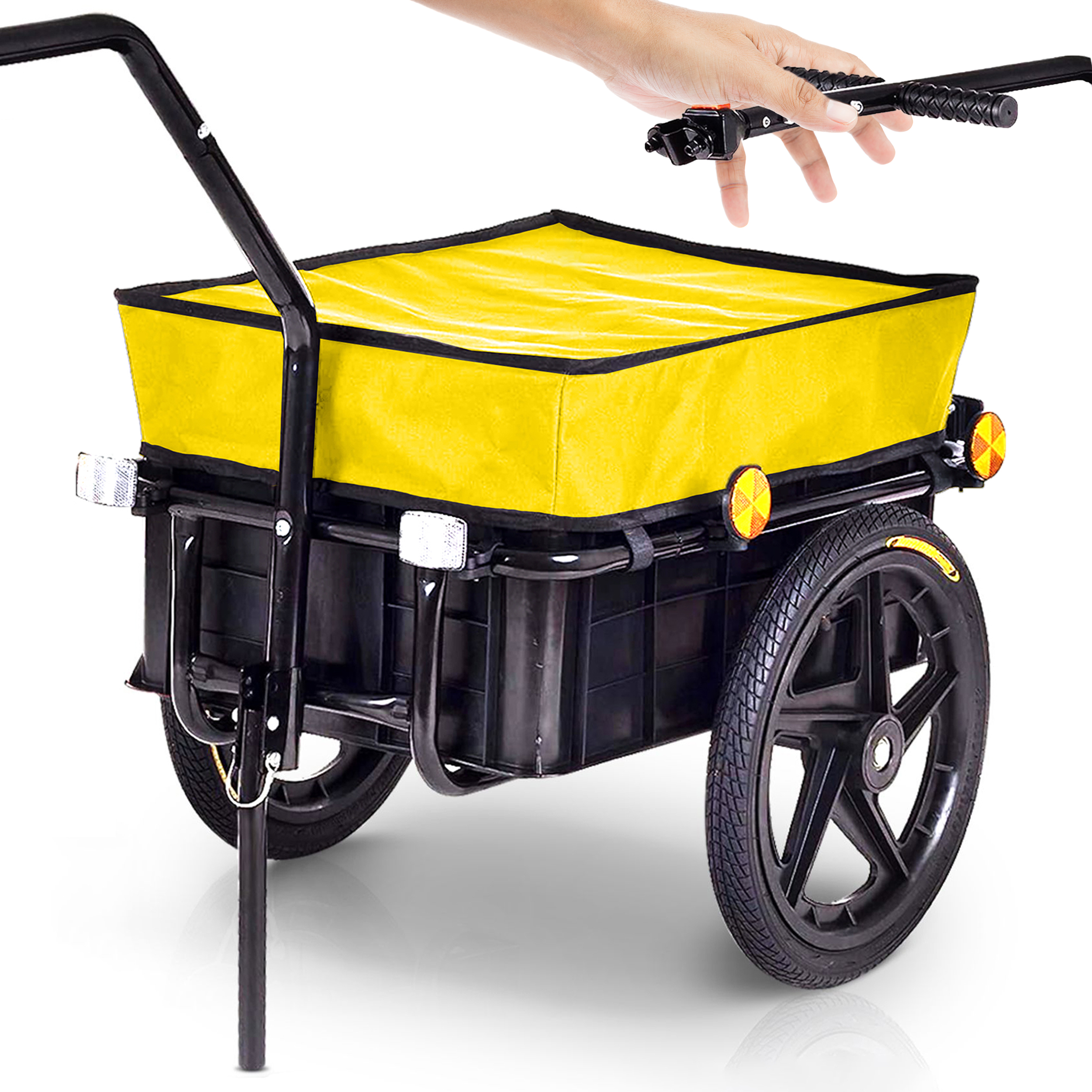 schimmel im fahrradanhänger Rubberneck Abdeckung für Fahrradanhänger, alle Modelle, wasserdicht, reflektierendes Material Baby Organisierer für Lochwand Aufbewahrungsstelle für letztwillige Verfügungen Teichgröße:bis 20.000 Liter (1.000 g)