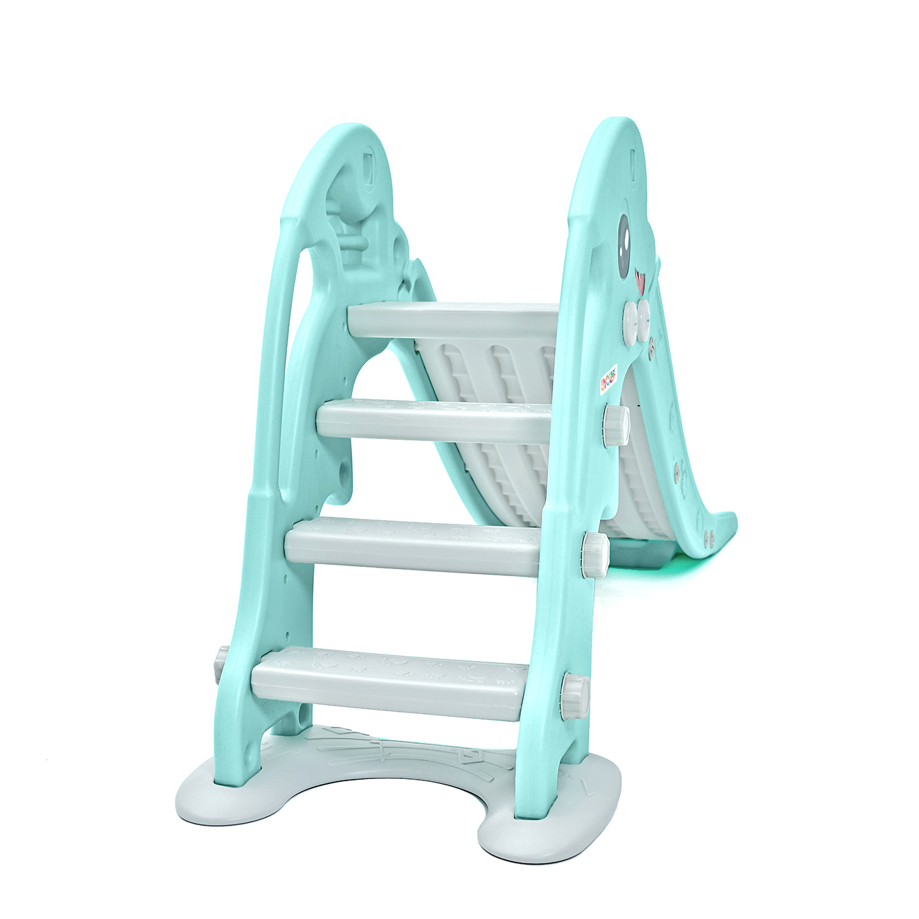 Toboggan turquoise pour enfants longueur 136 cm Dohány