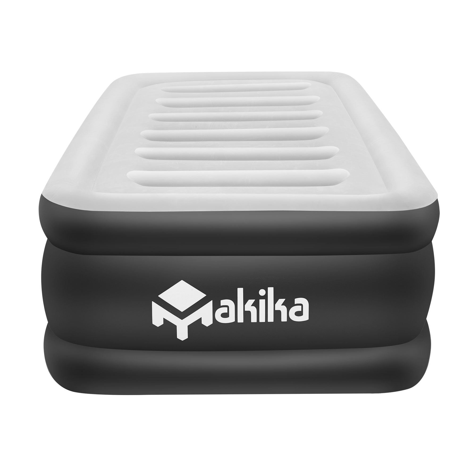 Makika Luftmatratze / Luftbett Selbstaufblasend Einzelbett - Grau / Anthrazit | MA Trading