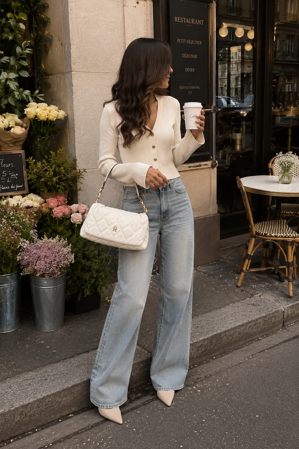 Tommy Hilfiger weiße Schultertasche für Damen