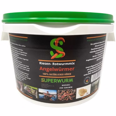 Superwurm Angelwurm-Mix 250g (ca.300 St.)