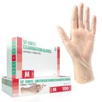 SF Vinylhandschuhe Transparent - Box