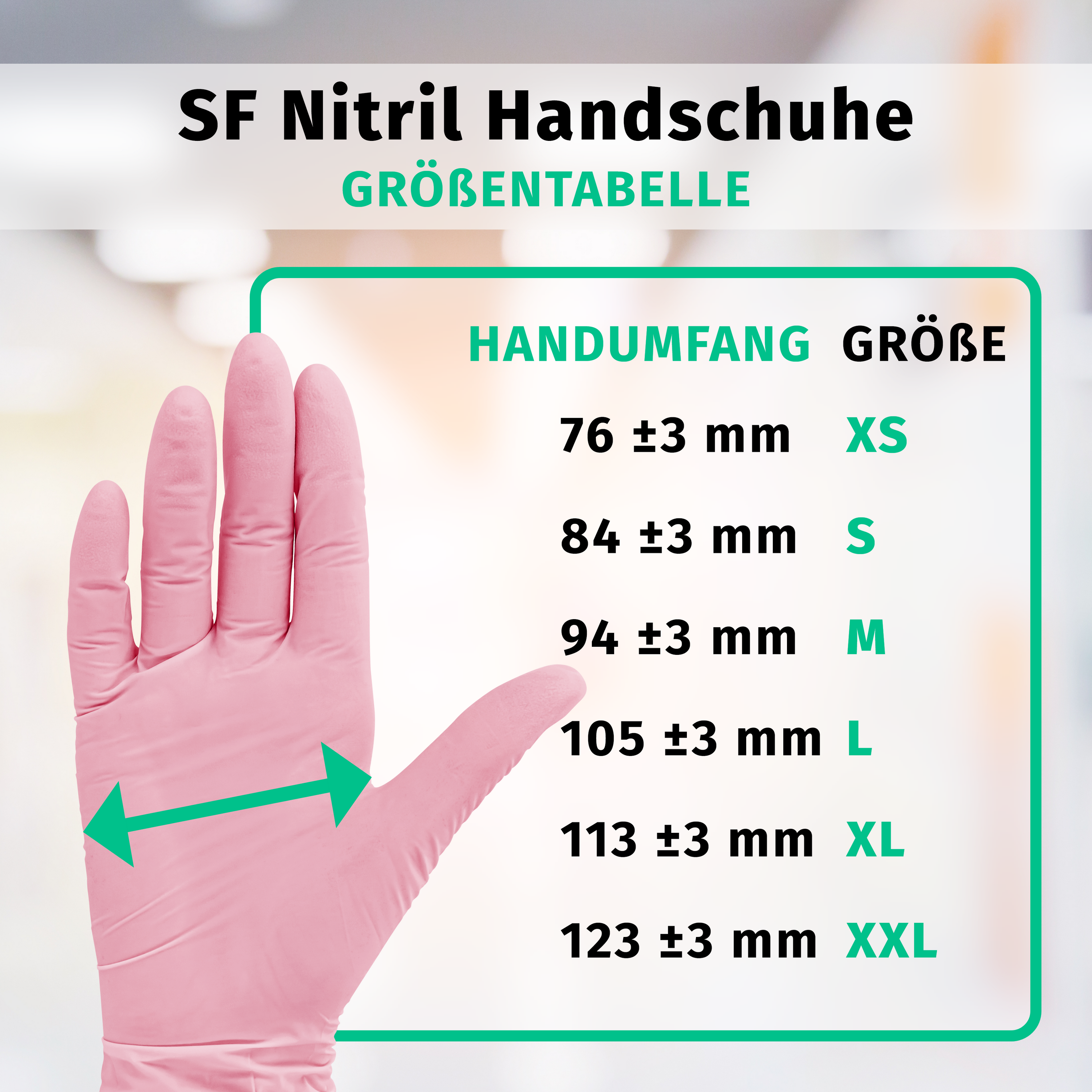 SF Nitrilhandschuhe Rosa - Größentabelle DE-SF-Nitril-----Sizeguide-1026-Pink.png
