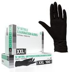 SF Nitrilhandschuhe Schwarz - Box