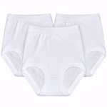 3er Pack Damen Taillenslip mit Weichbund in extra Hoch 3er Pack Damen Taillenslip mit Weichbund in extra Hoch