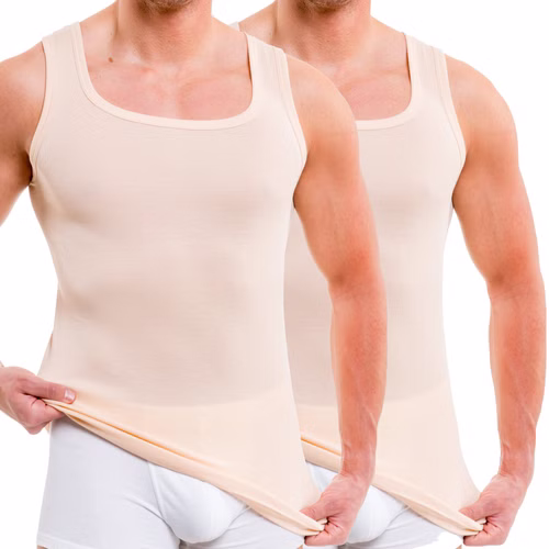 Herren Tank Top creme 2er Pack Herren Tank Top creme 2er Pack