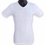 Herren kurzarm Shirt V-Ausschnitt weiß Herren kurzarm Shirt V-Ausschnitt weiß