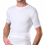 Herren Business kurzarm Unterhemd weiß Herren Business kurzarm Unterhemd weiß