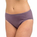 Damen Funktionsslip Jazzpant Basic pflaume vorne