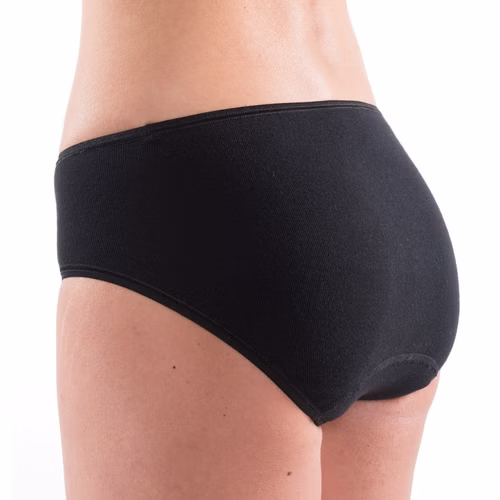 Damen Funktionsslip Jazzpant Basic schwarz hinten Damen Funktionsslip Jazzpant Basic schwarz hinten