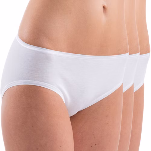 Damen Funktionsslip Jazzpant Basic weiß 3er Pack Damen Funktionsslip Jazzpant Basic weiß 3er Pack