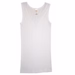HERMKO 1732599 Damen Longshirt mit Spitzenabschluss am V-Ausschnitt