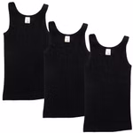HERMKO 2000 3er Pack Mädchen Unterhemd aus Bio-Baumwolle
