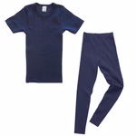 Kinder Set - kurzarm Shirt + Legging aus 100% Bio-Baumwolle